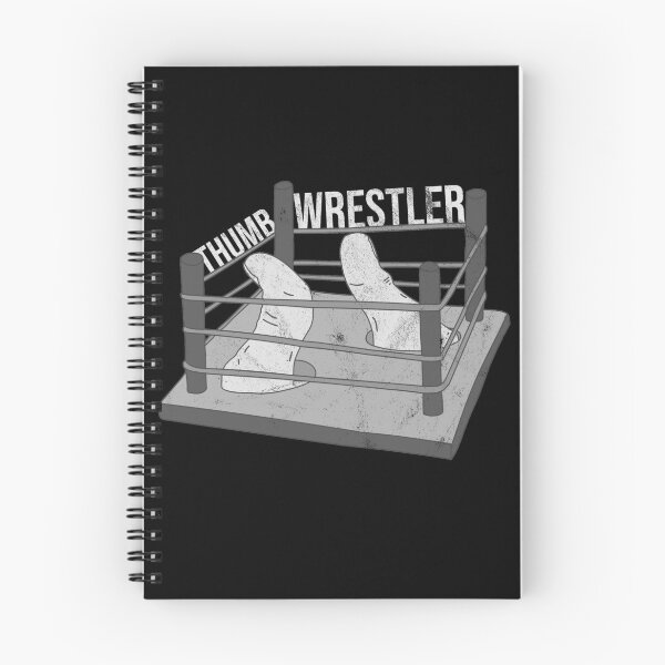Item preview, Distressed Thumb War - B&W Thumb Wrestler Text - Finger designed and sold by DeWinnes.
