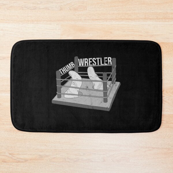 Item preview, Distressed Thumb War - B&W Thumb Wrestler Text - Finger designed and sold by DeWinnes.