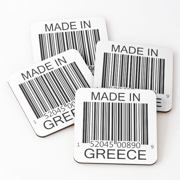 Item preview, Made in Greece Barcode designed and sold by Mariv19.