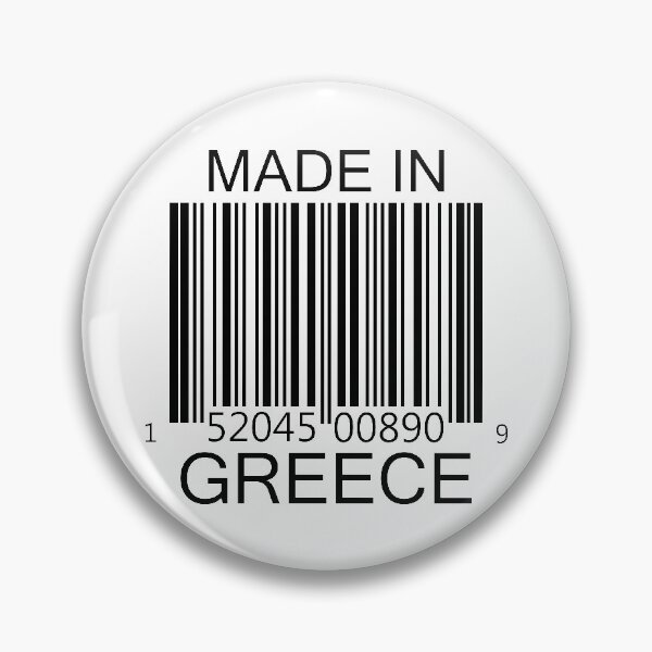 Item preview, Made in Greece Barcode designed and sold by Mariv19.