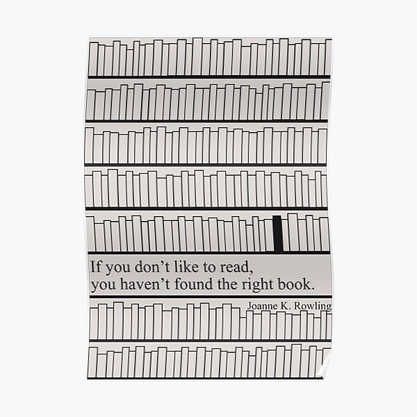 Have you found the right book? Poster