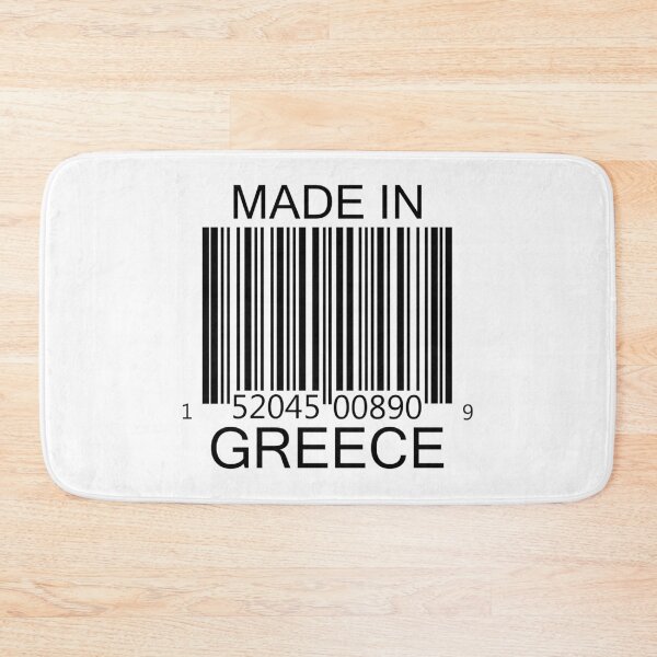 Item preview, Made in Greece Barcode designed and sold by Mariv19.