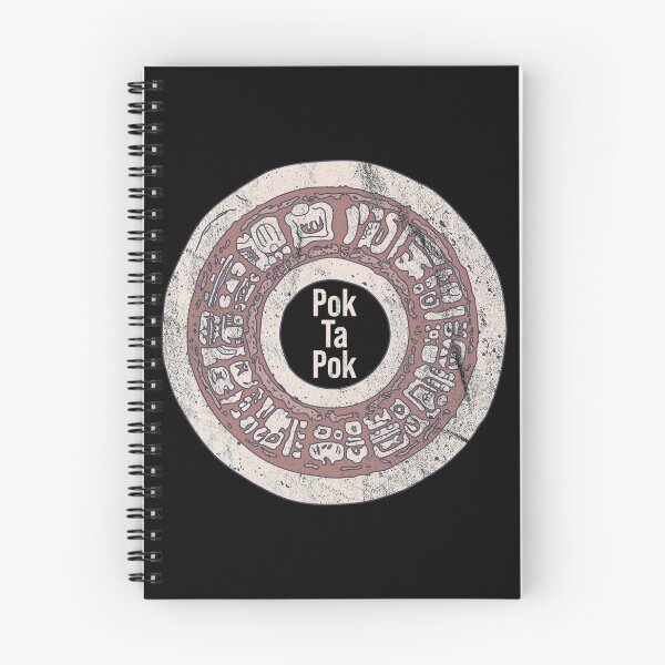 Item preview, Distressed Pok Ta Pok - Stone Hoop Text - Mayan Game designed and sold by DeWinnes.