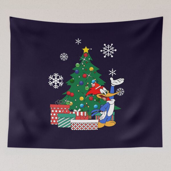 Item preview, Woody Woodpecker Around The Christmas Tree designed and sold by Nova5.