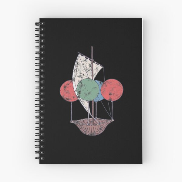 Item preview, Distressed Air Balloon Pilot - Vintage Balloon - Aviator designed and sold by DeWinnes.