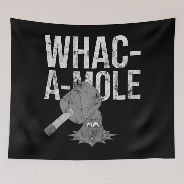 Item preview, Distressed Whac-a-Mole - B&W Beaver Graphic - Carnival designed and sold by DeWinnes.