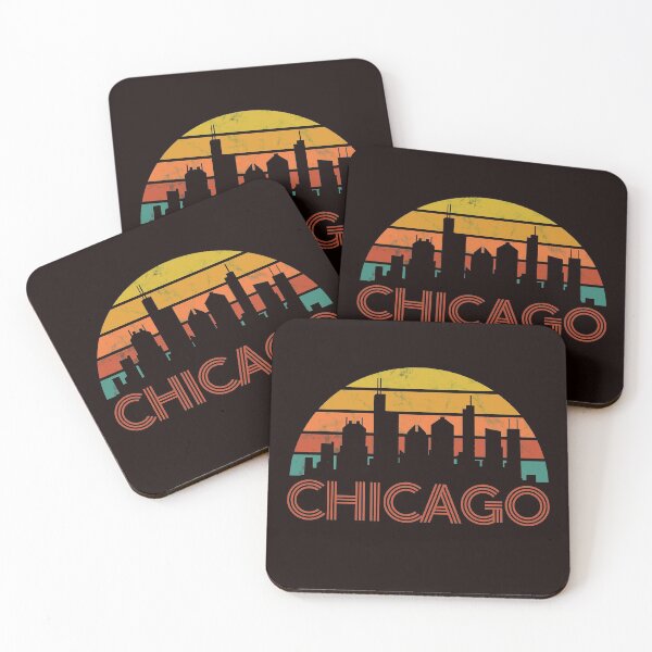 Item preview, Vintage Retro Chicago Design designed and sold by MalmoDesigns.