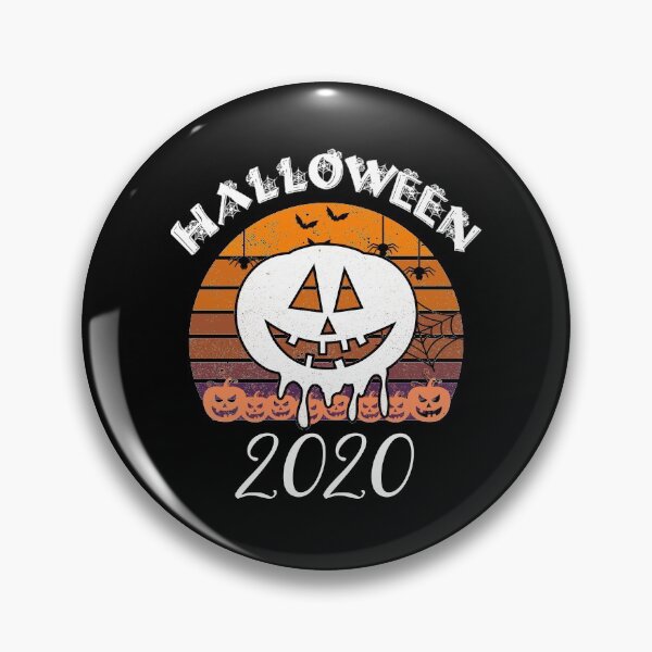 Item preview, Vintage Retro 2020 Halloween Gift - Scary Pumpkin - Funny Happy Halloween designed and sold by meedTee.