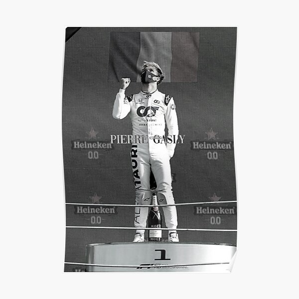 PIERRE GASLY F1 2020 Poster