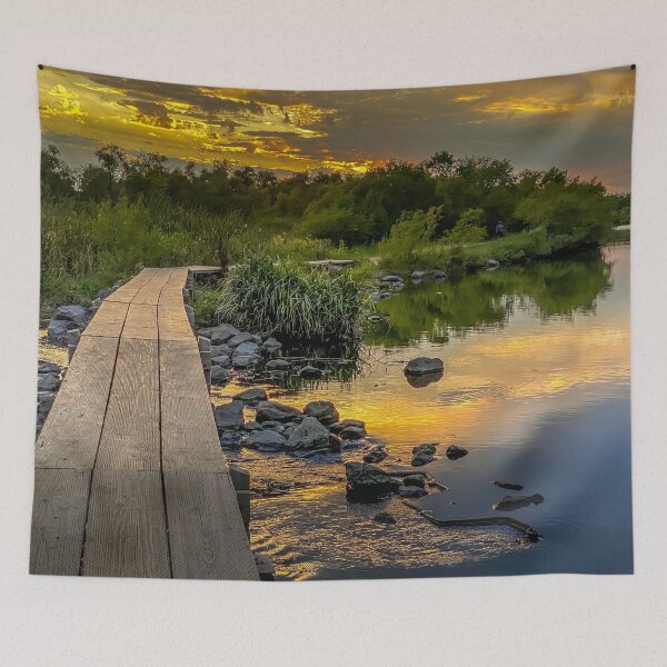 Item preview, Sunset at Purgatory Creek designed and sold by Susan Rydberg.