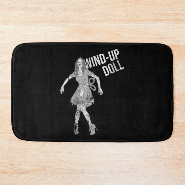 Item preview, Distressed Wind Up Doll - B&W Wind-up Text designed and sold by DeWinnes.