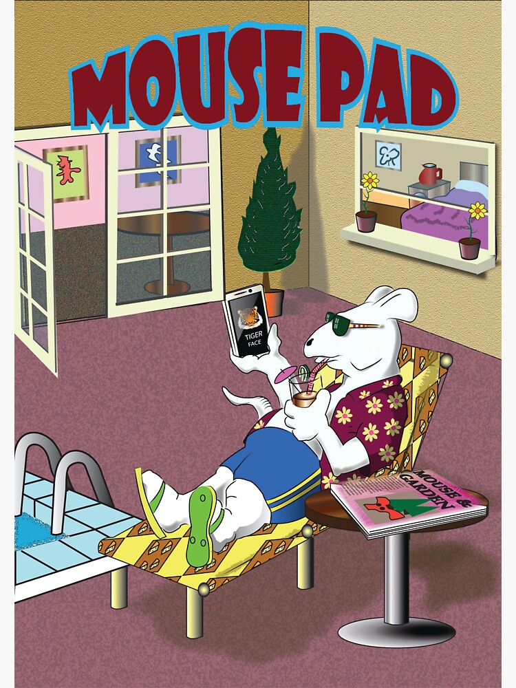 "Mouse Pad" Sticker for Sale by MarkWilesmith Redbubble