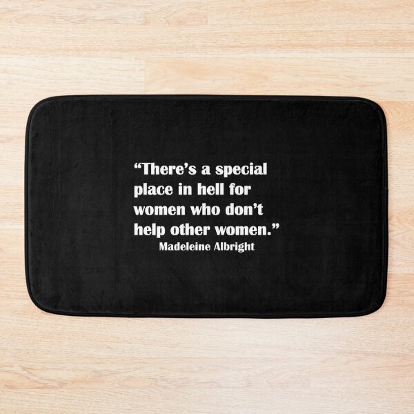 Item preview, Madeleine Albright Special Place in Hell (white font) designed and sold by Wimereux.