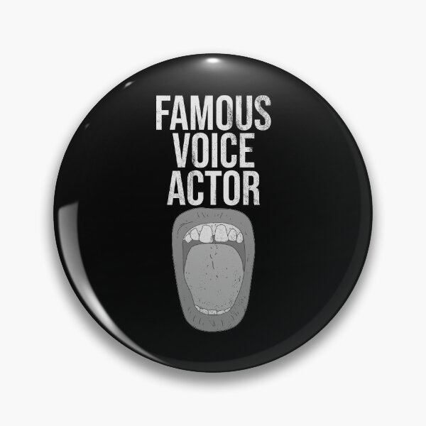 Item preview, Distressed Voice Actor - B&W Famous - Performing Artist designed and sold by DeWinnes.