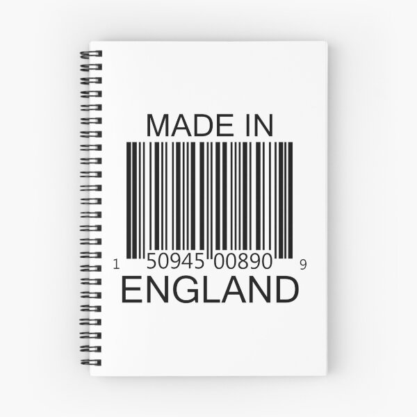Item preview, Made in England Barcode designed and sold by Mariv19.