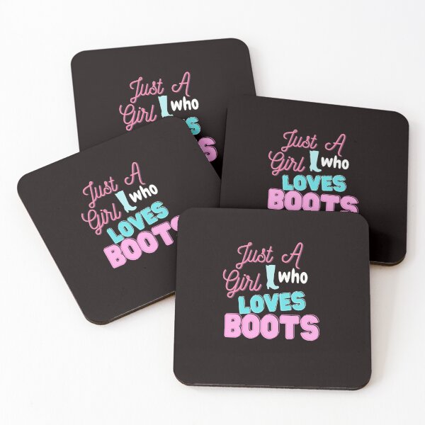 Item preview, Just A Girl Who Loves Boots designed and sold by bond11.