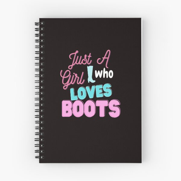 Item preview, Just A Girl Who Loves Boots designed and sold by bond11.