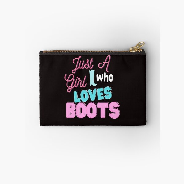 Item preview, Just A Girl Who Loves Boots designed and sold by bond11.