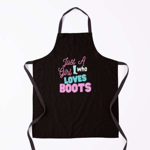 Item preview, Just A Girl Who Loves Boots designed and sold by bond11.