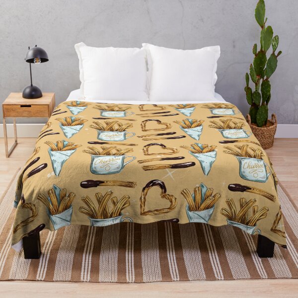 Item preview, Typical Churros and Chocolate Pattern designed and sold by KauzSL.