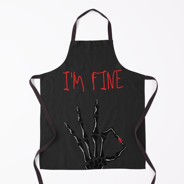 Item preview, I'm Fine - white lies designed and sold by niamin.