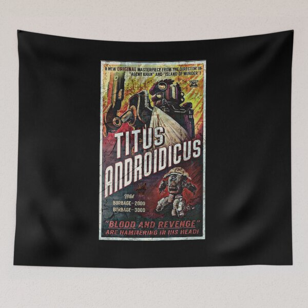 Item preview, Outer Worlds: Titus Androidicus Poster Distressed designed and sold by AmberFTVault.