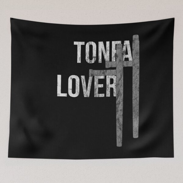 Item preview, Distressed Tonfa - B&W Tonfa Lover - Okinawan Fighting designed and sold by DeWinnes.
