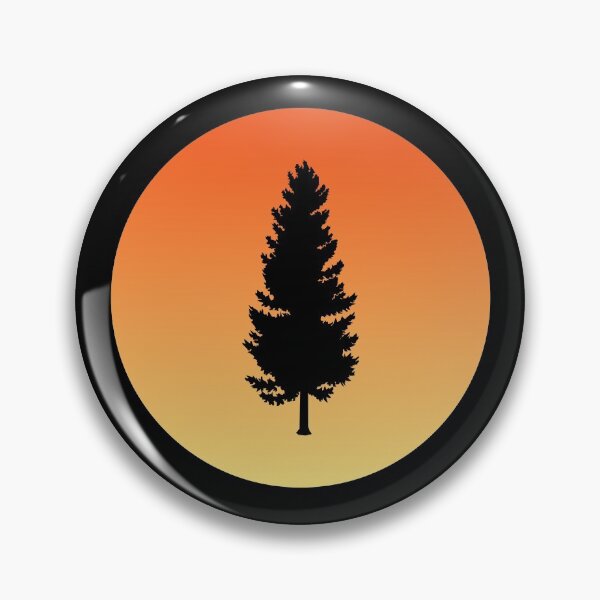 Item preview, Spruce Tree Sihlouette at Sunset designed and sold by Slydell1.