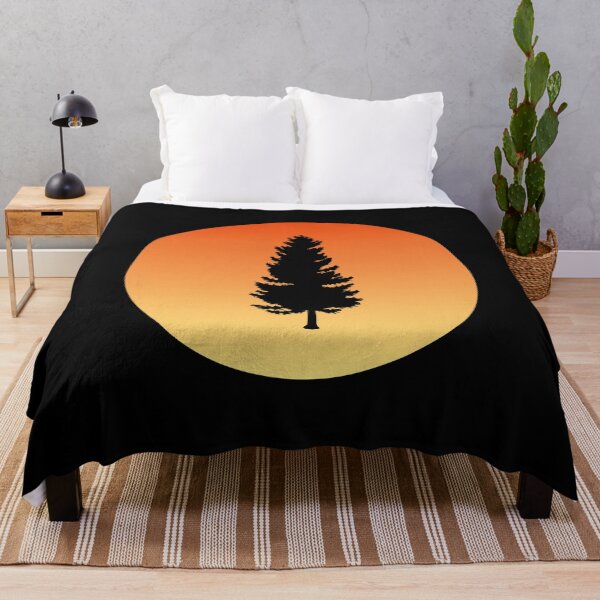 Item preview, Spruce Tree Sihlouette at Sunset designed and sold by Slydell1.