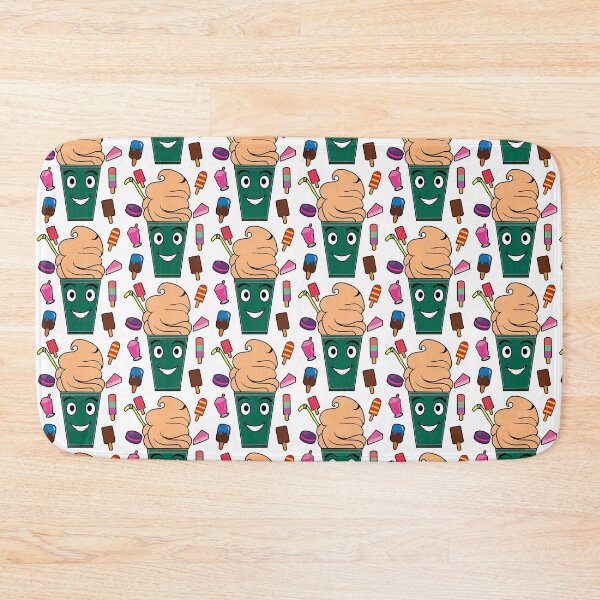 Item preview,  Kawaii Chocolate Ice Cream Face Illustration designed and sold by vineeth.