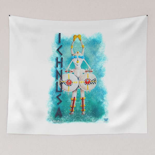 Item preview, the four-eyed warrior  designed and sold by Ansalart.