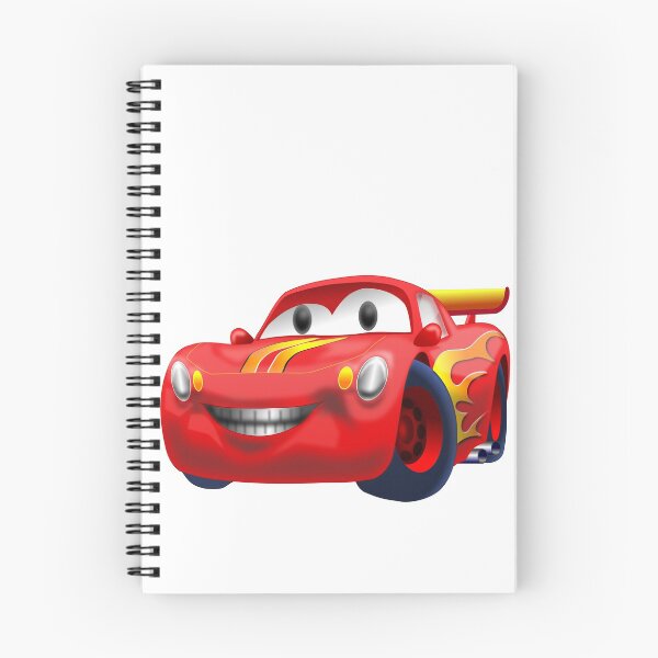 Item preview, Red Racing Car in Cartoon Style for  Kids designed and sold by Sandpiperarts.