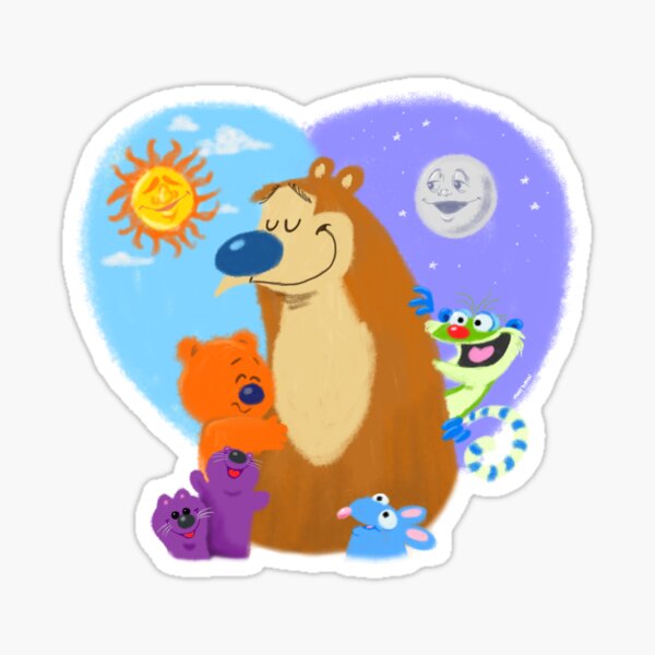 Bear in the Big Blue House Sticker