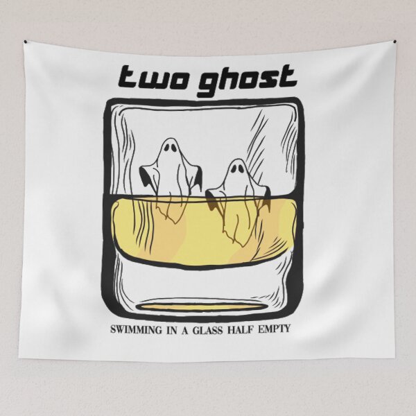 Item preview, Two Ghosts - Glass Half Empty designed and sold by namedropper.