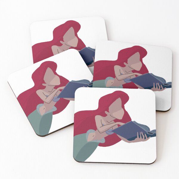 Item preview, Mermaid with her Book designed and sold by RainySundays.