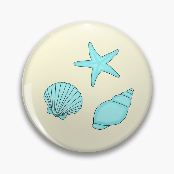 Item preview, blue seashells designed and sold by tehecaity.