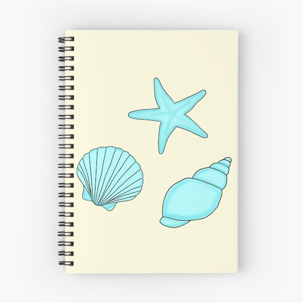 Item preview, blue seashells designed and sold by tehecaity.