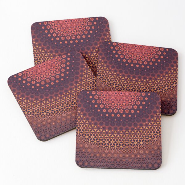 Item preview, Light Show Golden Geometric Pattern designed and sold by mrhighsky.