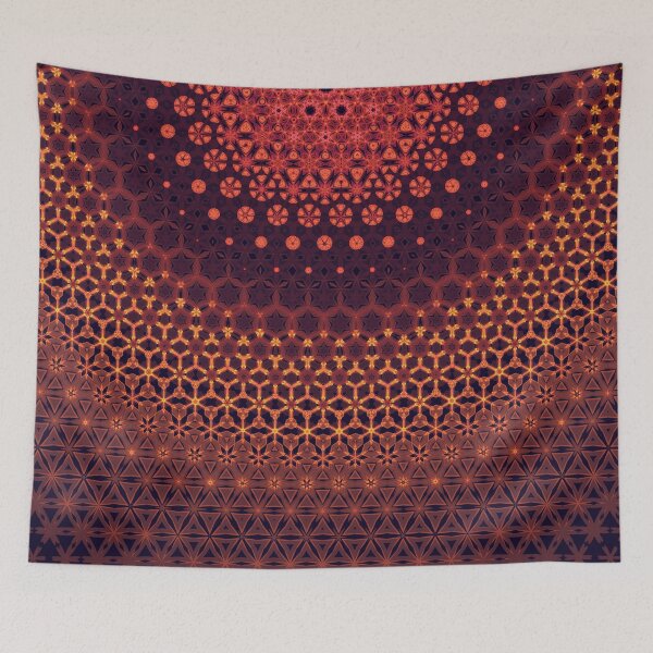 Item preview, Light Show Golden Geometric Pattern designed and sold by mrhighsky.
