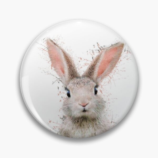 Item preview, Rabbit watercolor animals nursery decor designed and sold by DelzStudio.