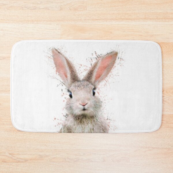 Item preview, Rabbit watercolor animals nursery decor designed and sold by DelzStudio.