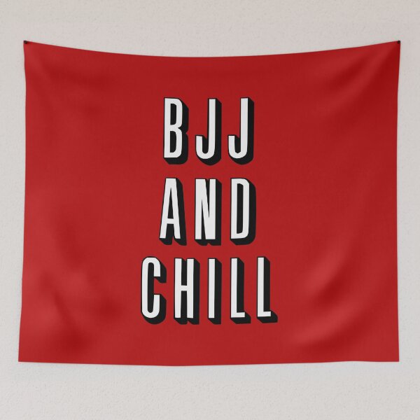 Item preview, BJJ And Chill - Brazilian Jiu-Jitsu Netflix and chill designed and sold by AJ-DesignCo.