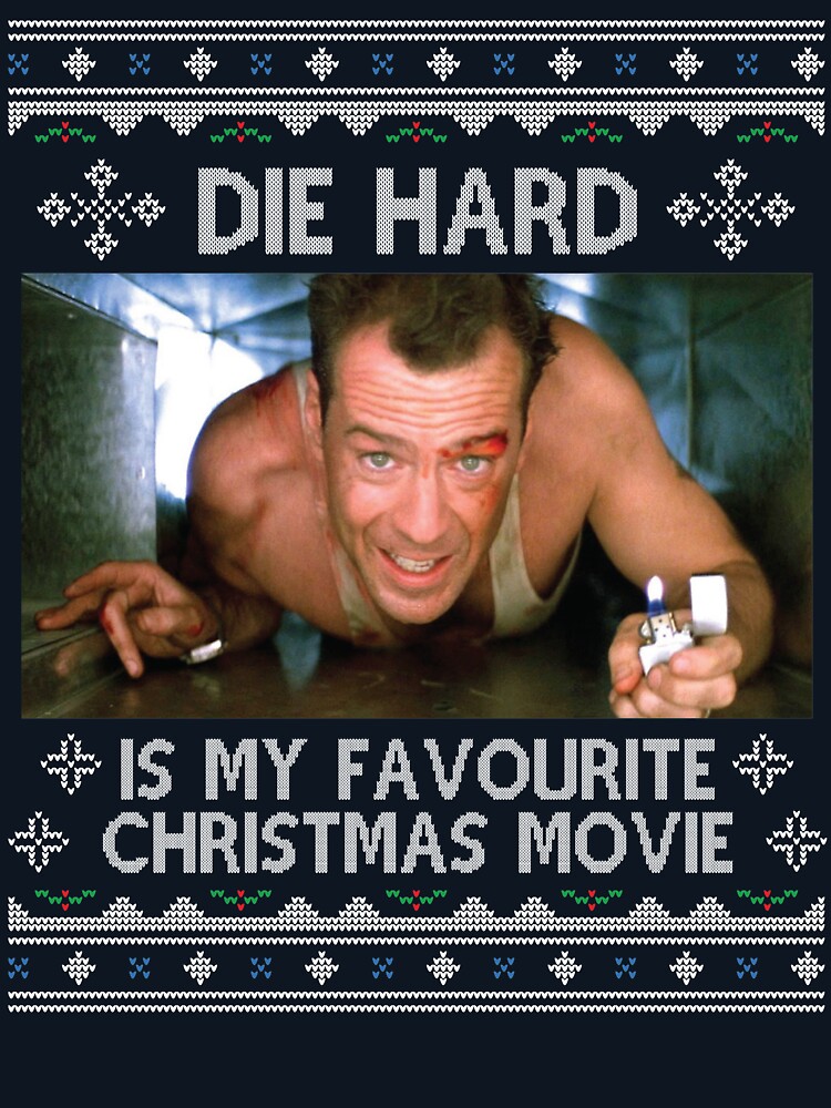 Thumbnail 7 von 7, Pullover, Die Hard Is My Favourite Christmas Movie designt und verkauft von Nova5.
