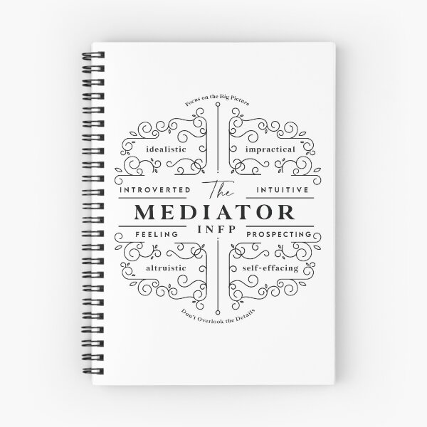 Item preview, INFP Mediator Personality type traits MBTI designed and sold by Bless-Up-Store.