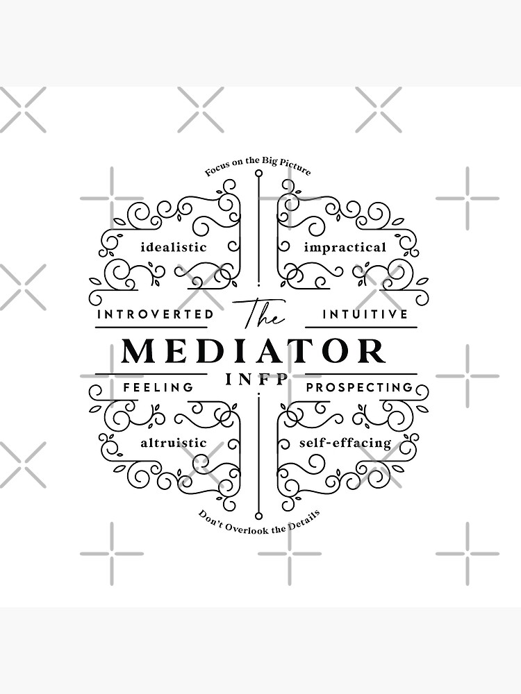 Infp Mediator Personality Type Traits Mbti Tote Bag For Sale By Bless Up Store Redbubble