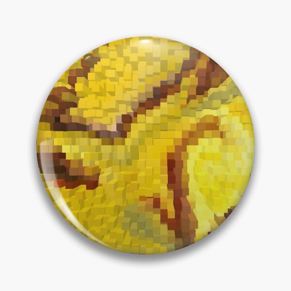 Aperçu de l'œuvre Peinture abstraite, art moderne jaune et marron créée et vendue par Yakdane.