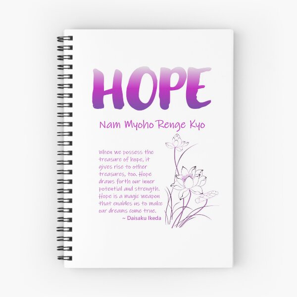 Item preview, Hope - Nam Myoho Renge Kyo - Buddhism designed and sold by KpopMamas.