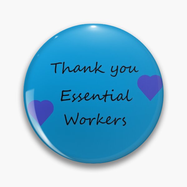 Item preview, Thank you essential workers designed and sold by barblarue.