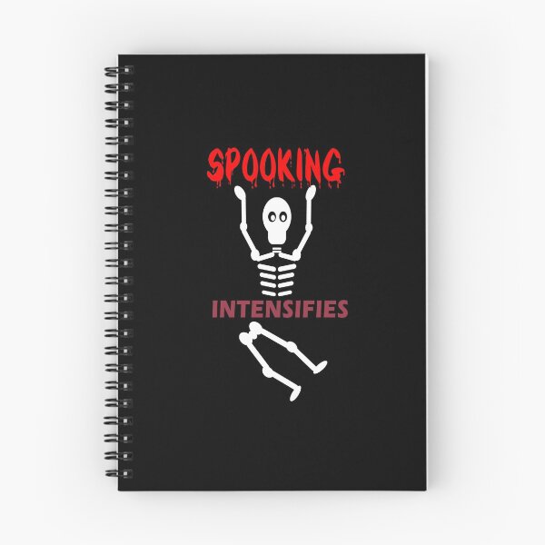 Item preview, Spooking Intensifies Spooky Scary Skeleton Meme  designed and sold by zazluxe.