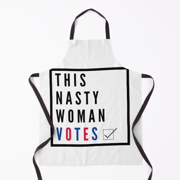 Item preview, This nasty women votes usa check print designed and sold by ShopSpot.